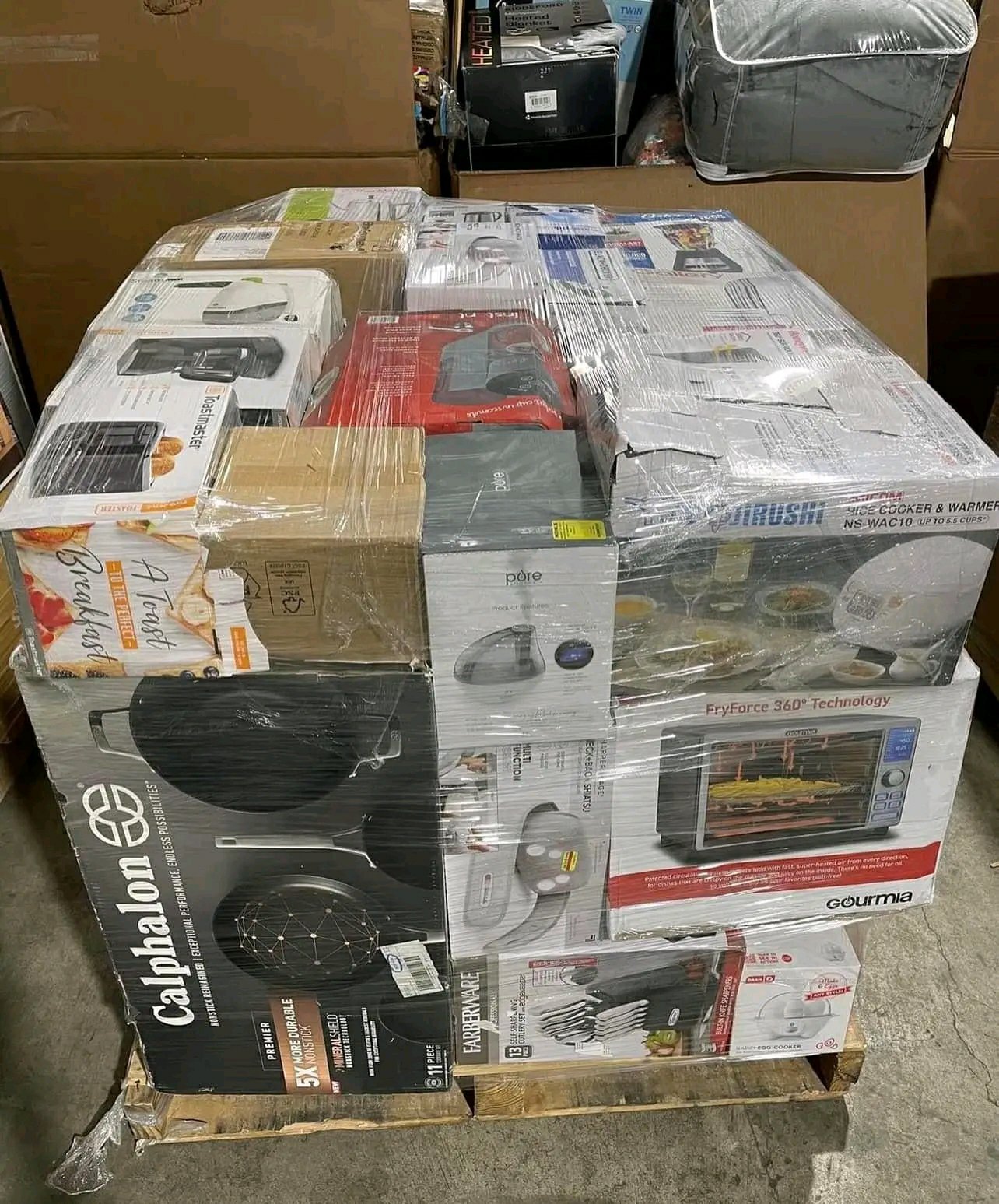 Mixed Amazon pallets for resale