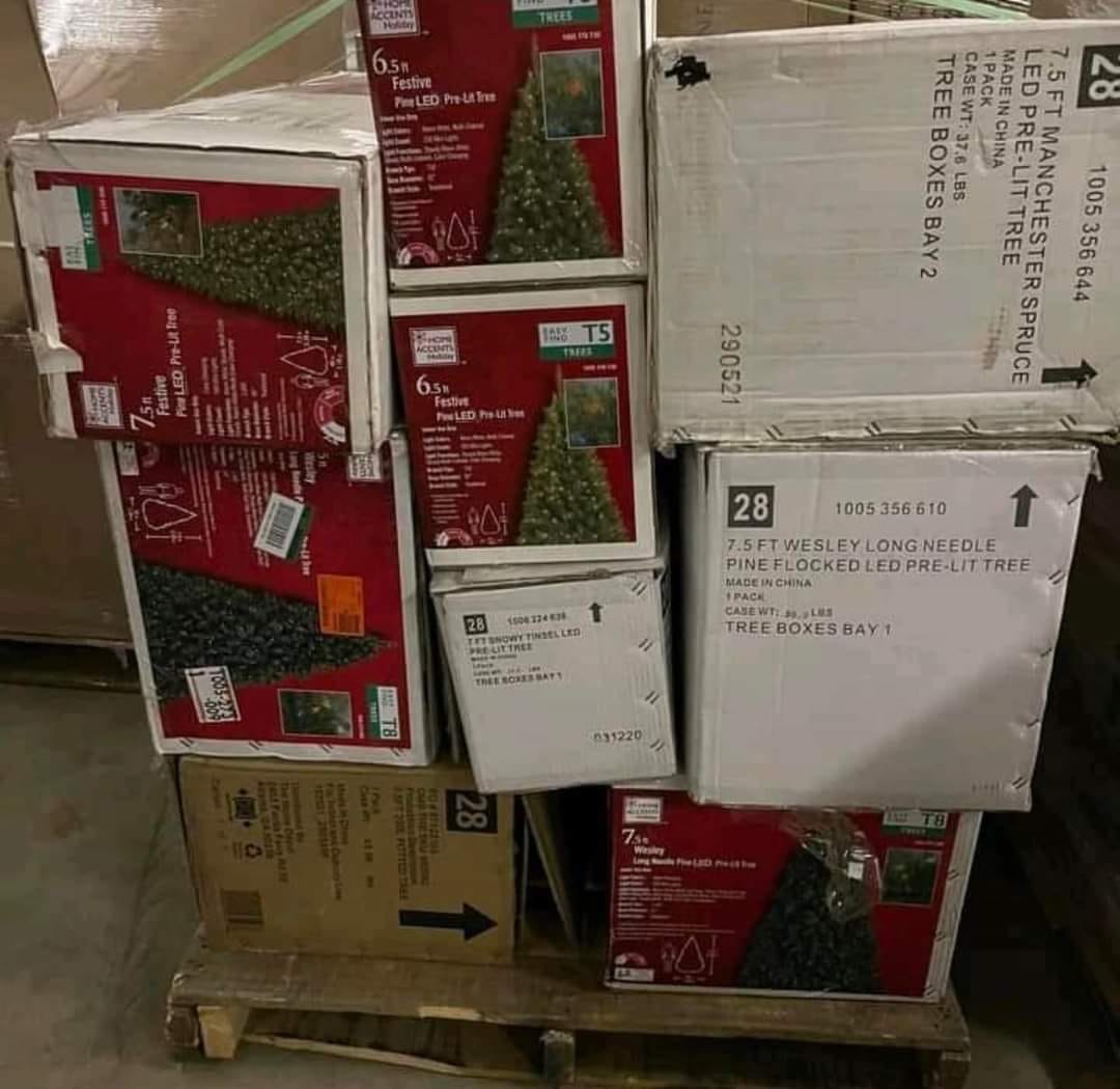 Buy Christmas Tree Skirt Liquidation Pallets - wholesale pallets - Image 2