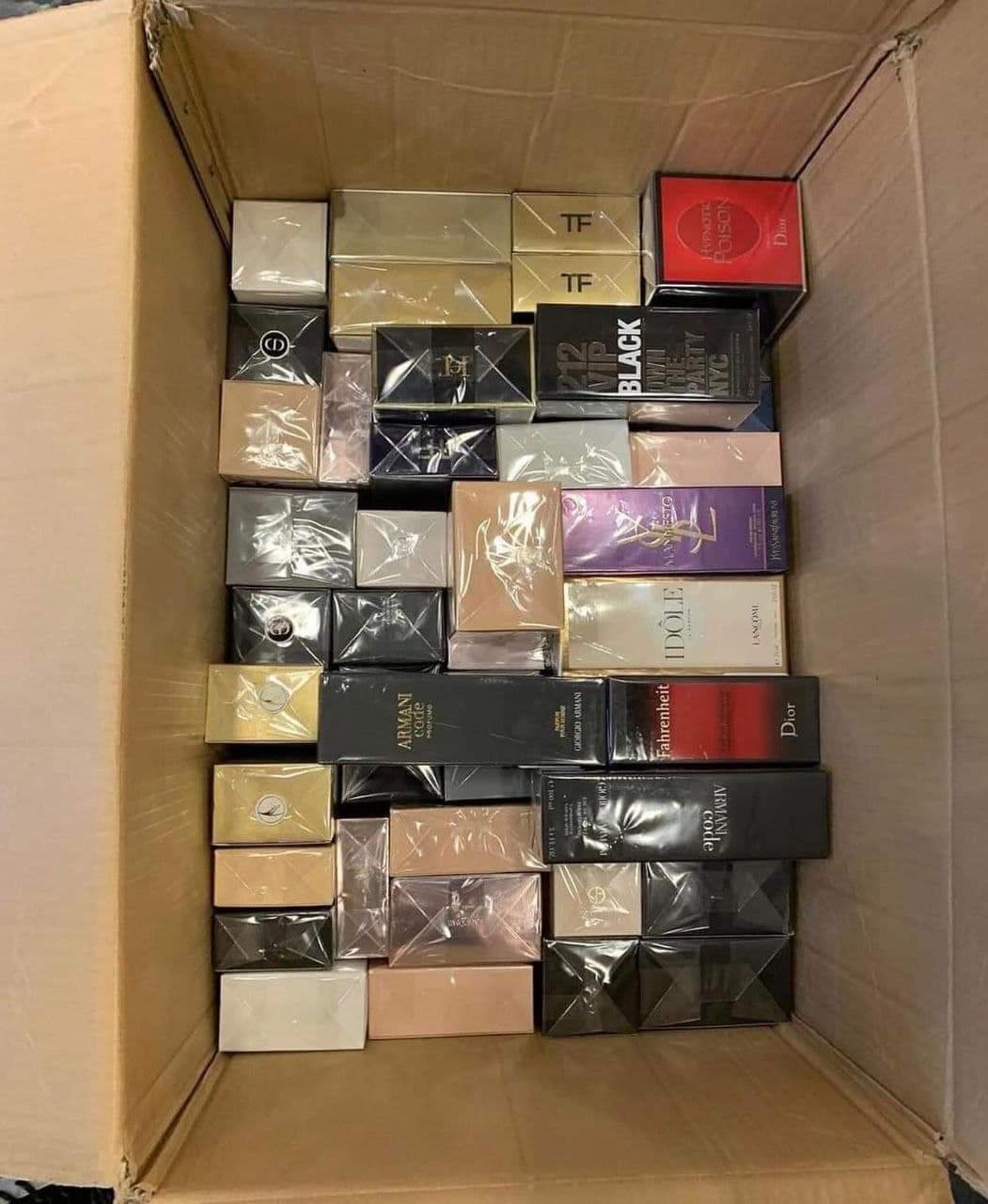 authentic perfume pallets