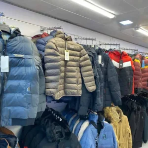 winter jacket pallets